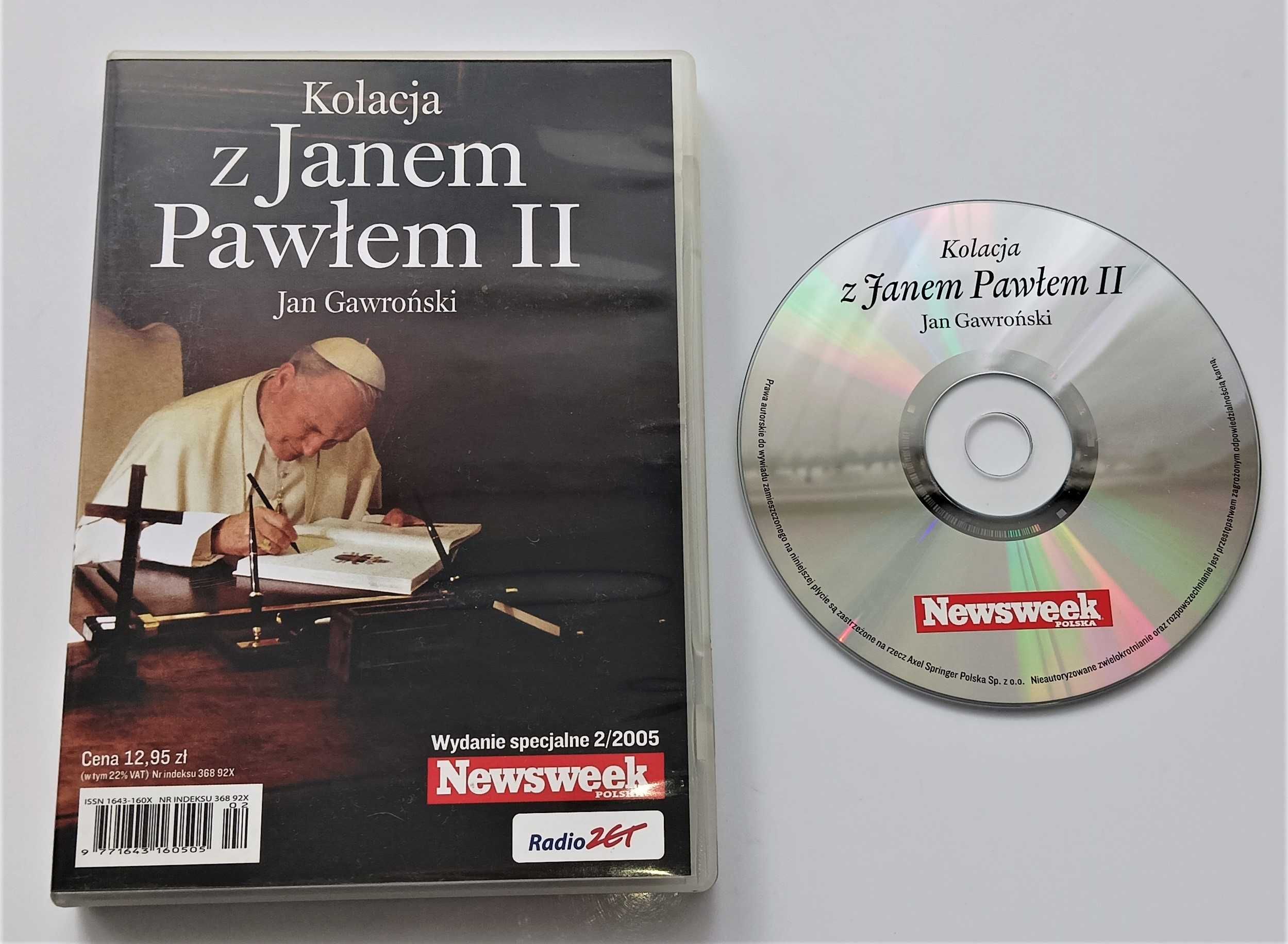 Kolacja z Janem Pawłem II Jan Gawroński Film DVD Jan Paweł