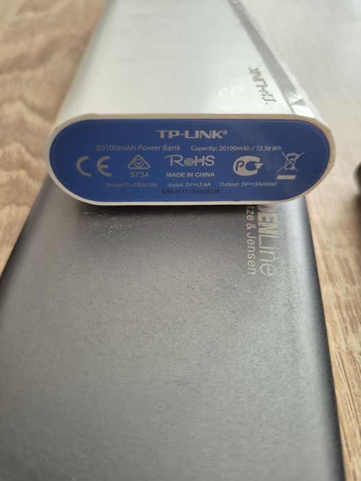 Powerbank 10000 mAh, 20000 mAh, 2200 mAh, fast charge