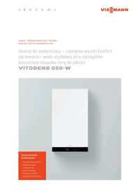 Viessmann Vitodens 050-w kocioł gazowy 25kw