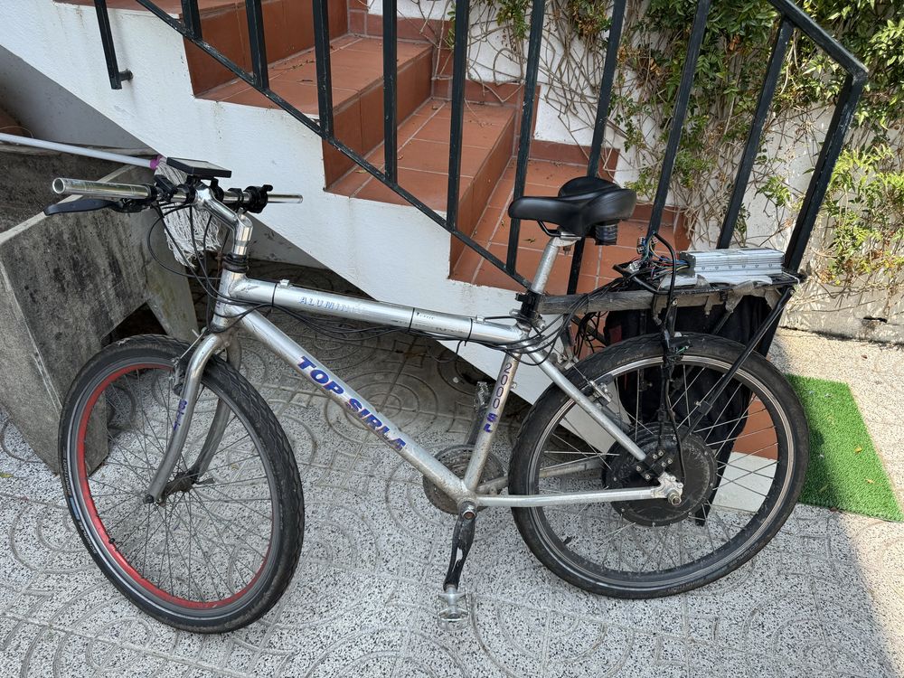Bicicleta eletrica 1500w ebike bateria 48v