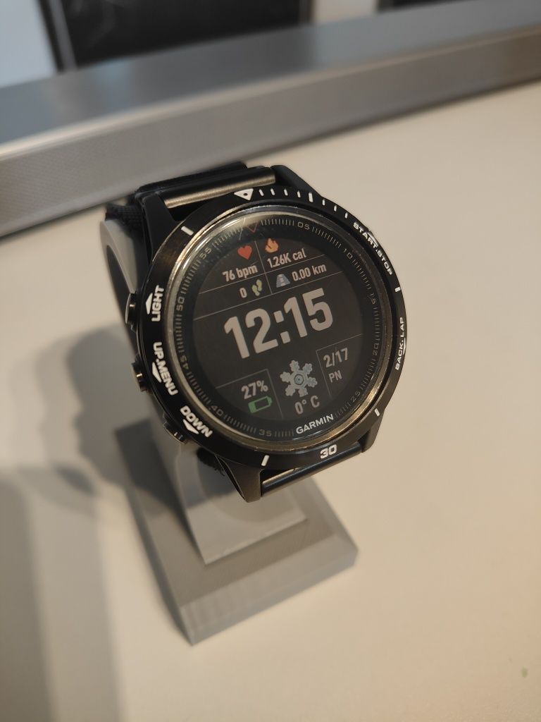 Zegarek/smartwach Garmin Fenix 5 plus 19 pasków, 2 szkła, bazel,