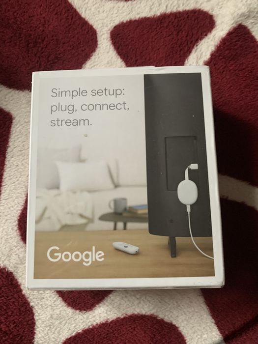 Сhromecast Google Chromecast HD with Google TV Snow (GA03131)
