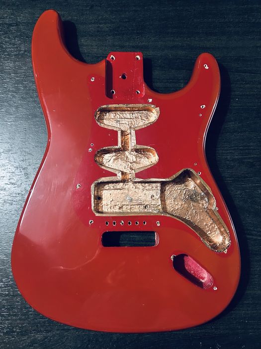 Corpo Fender Squier Stratocaster anos 80/90