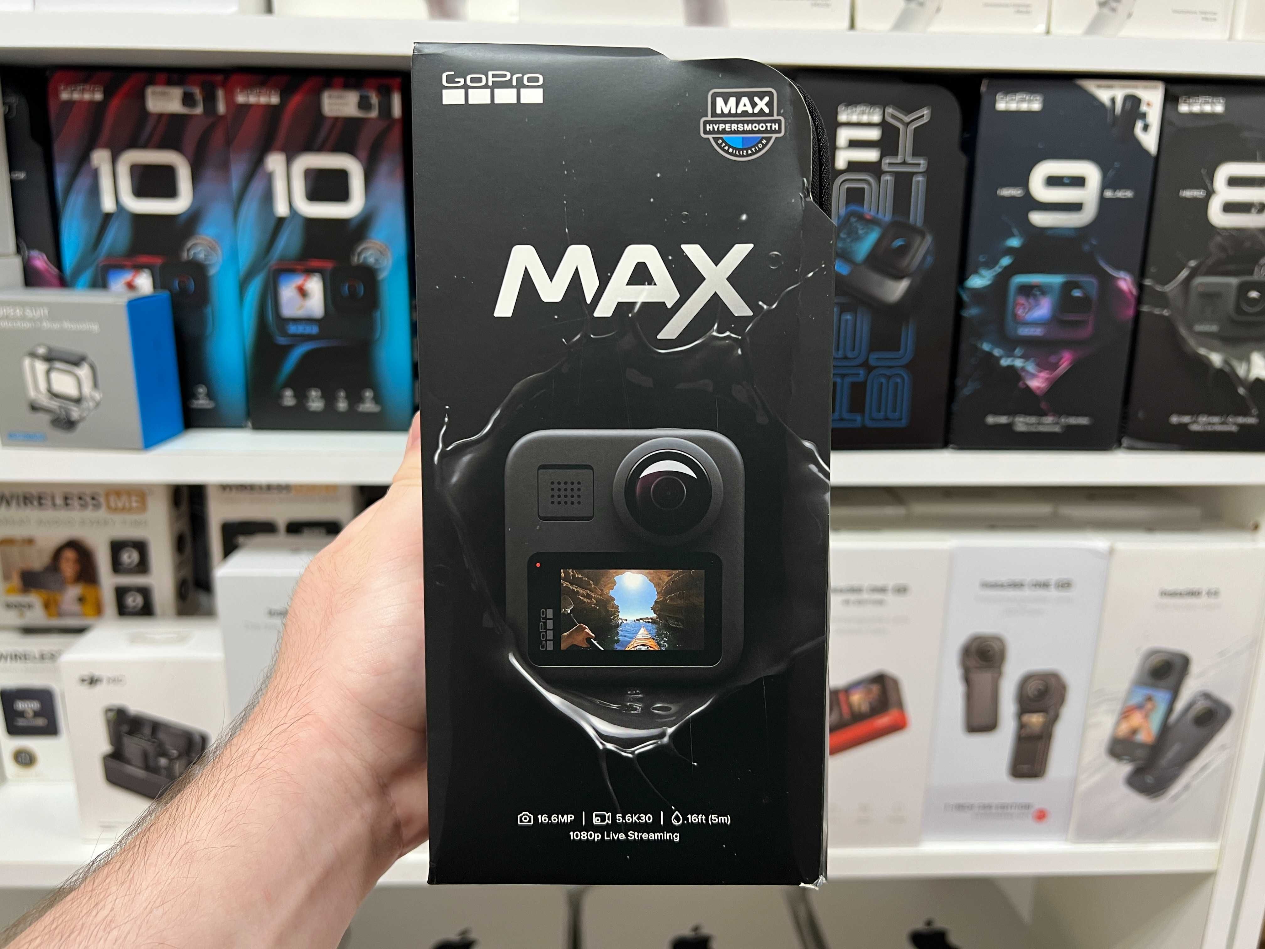 НОВА Екшн-камера GoPro Max CHDHZ-201-FW ГАРАНТІЯ від магазину