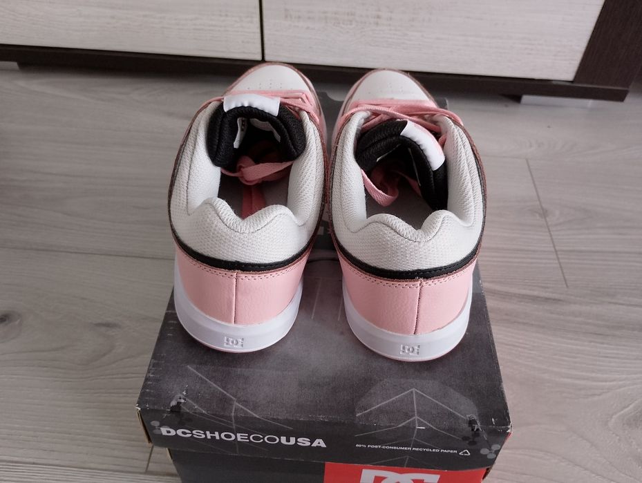 DC Shoes Sneakersy CURE ADJS100169-KHO Różowy 38