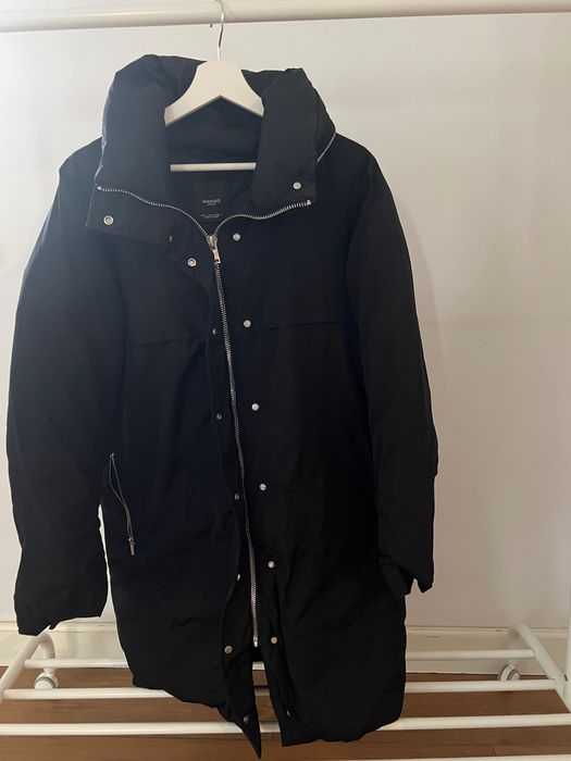 Płaszcz zimowy Mango rozm L puchowy