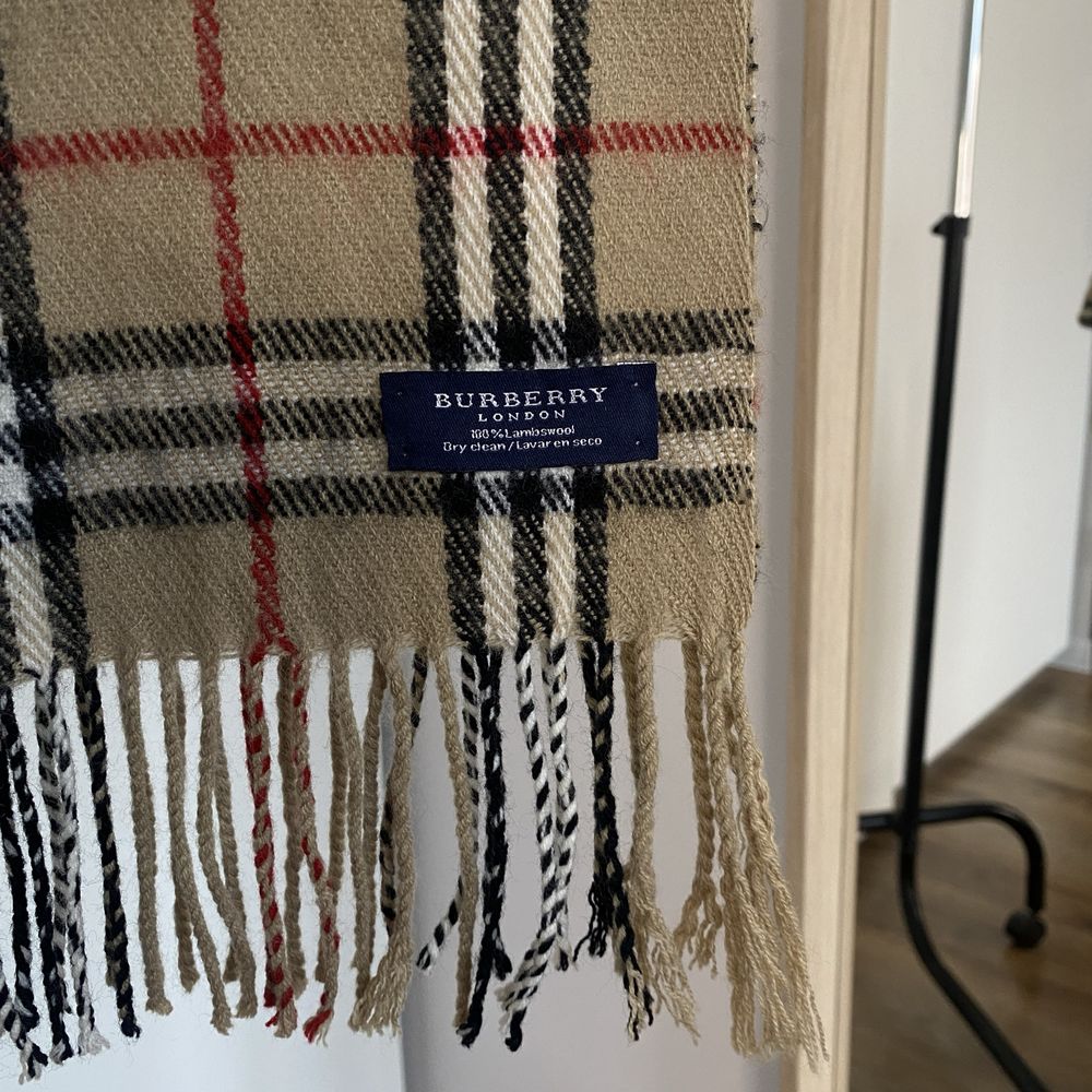 Burberry  scarf.