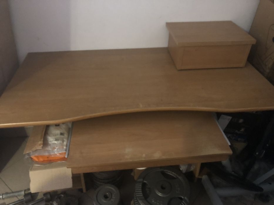 Duże biurko dla dzieci i dorosłych