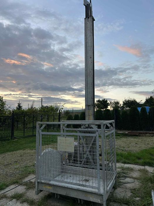 Winda budowlana towarowa pionowa jednomasz towa