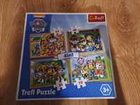 Puzzle 4w1 Trefl Psi Patrol 3+