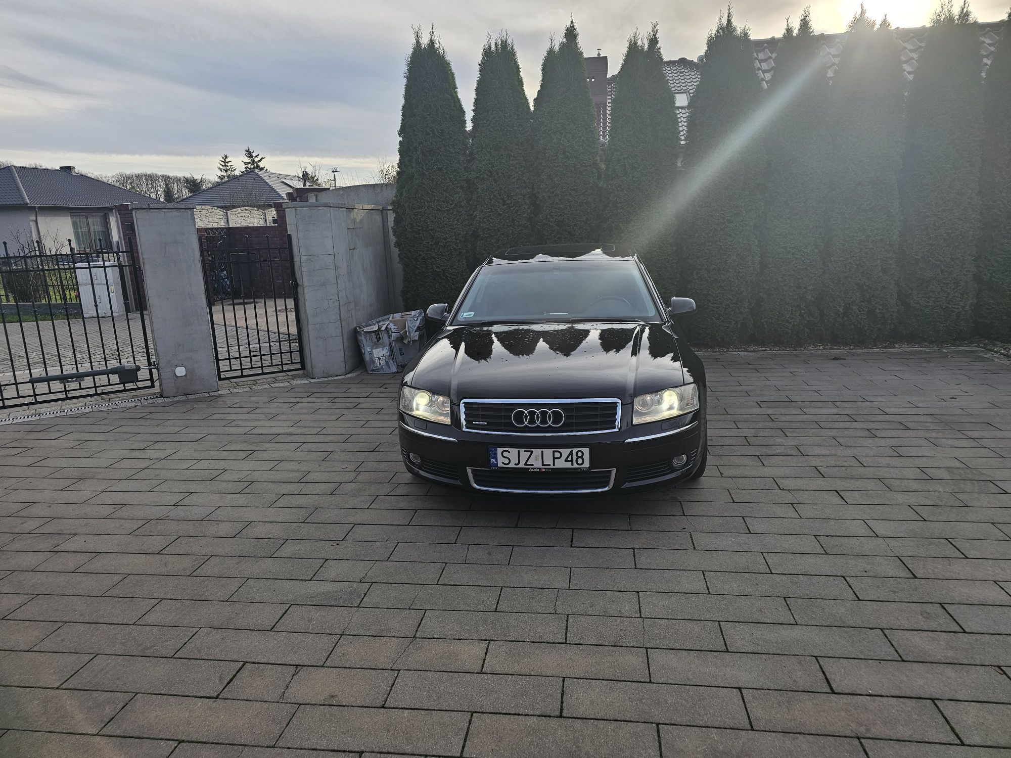 Audi a8 d3 3.7 +lpg. Zamiana.