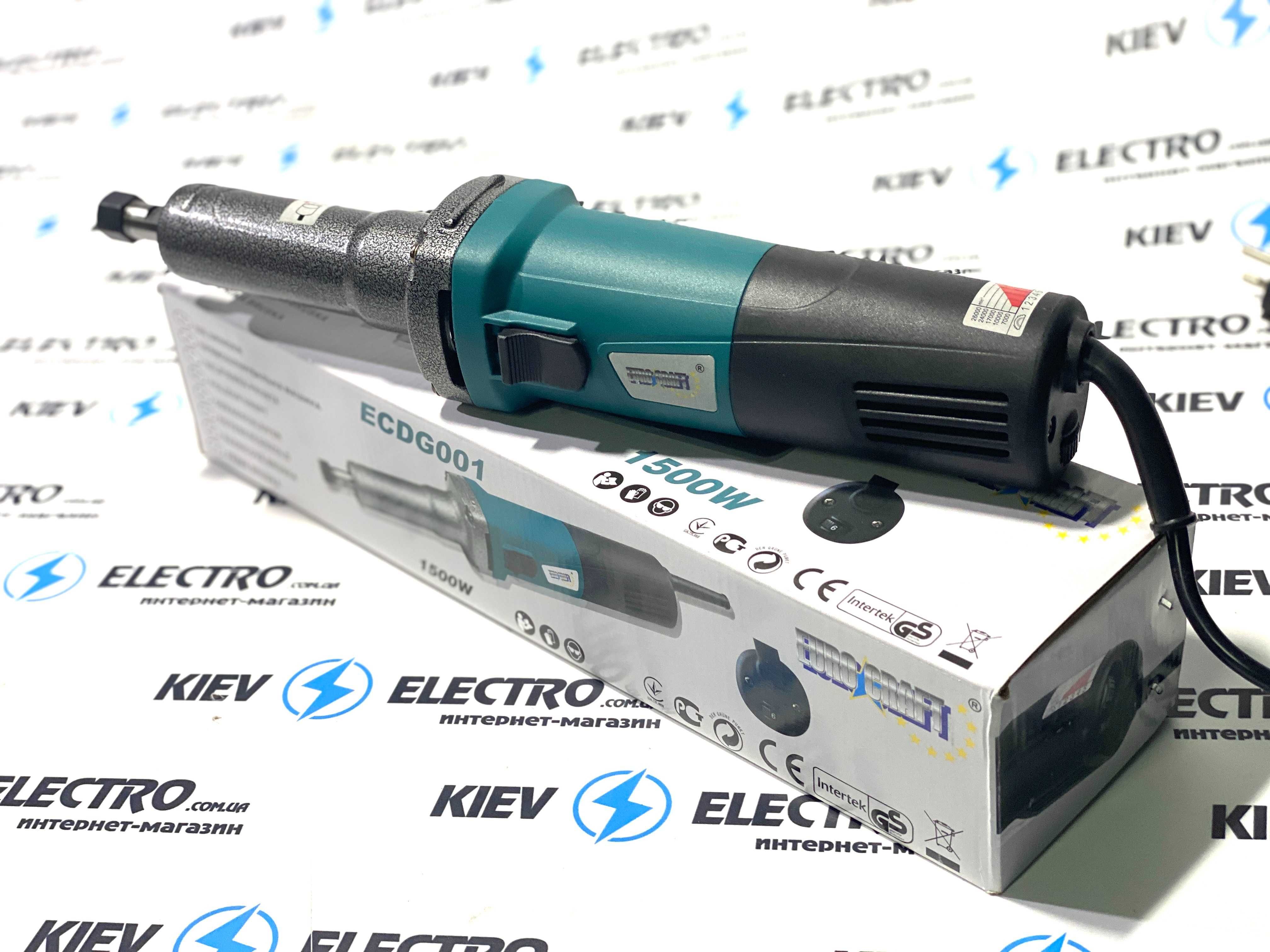Прямая шлифмашина фрезер Euro Craft ECDG001 1500W Poland