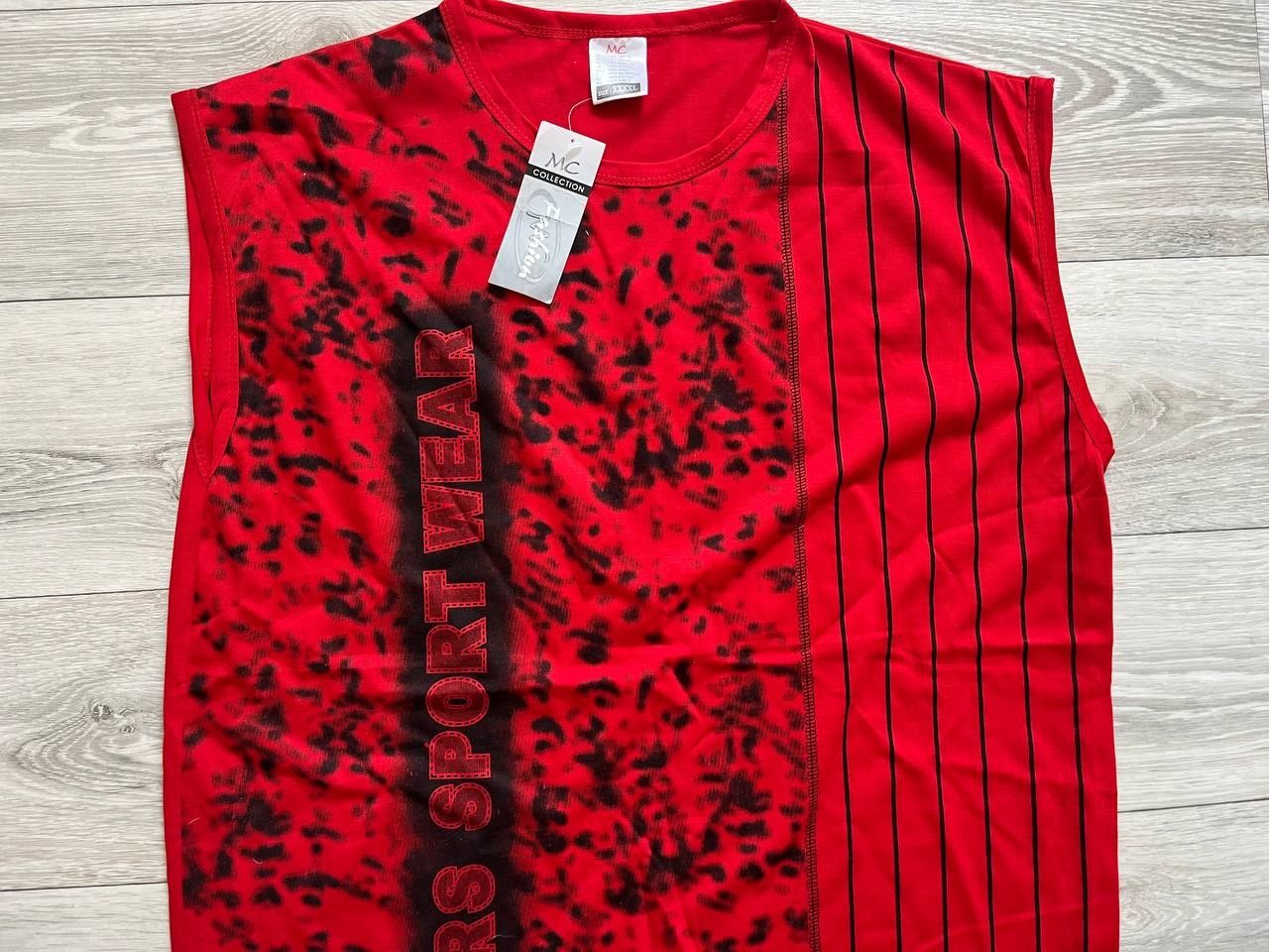 Красная майка L/XL
