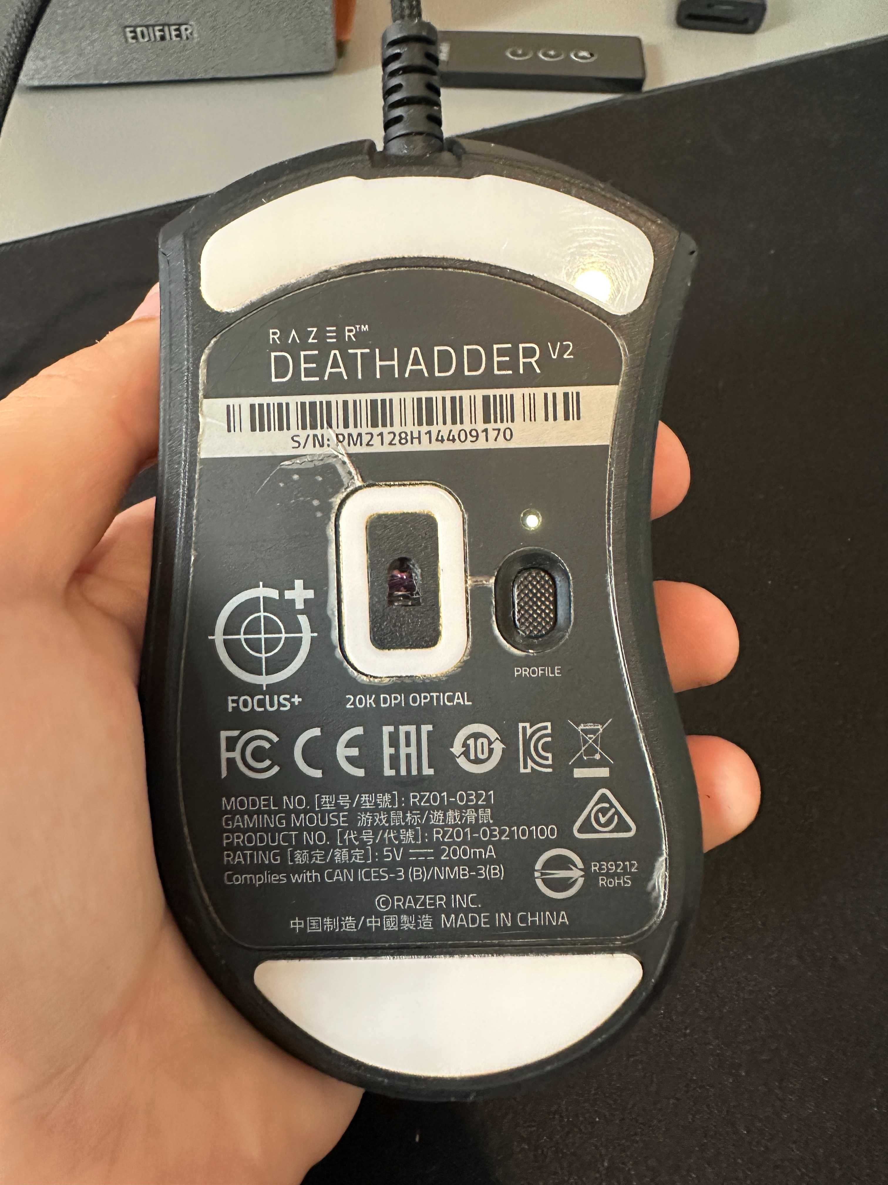 Razer Deathadder V2 - Myszka Gamingowa