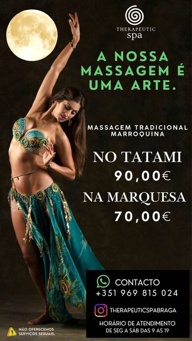 Massagem marroquina de corpo completo
