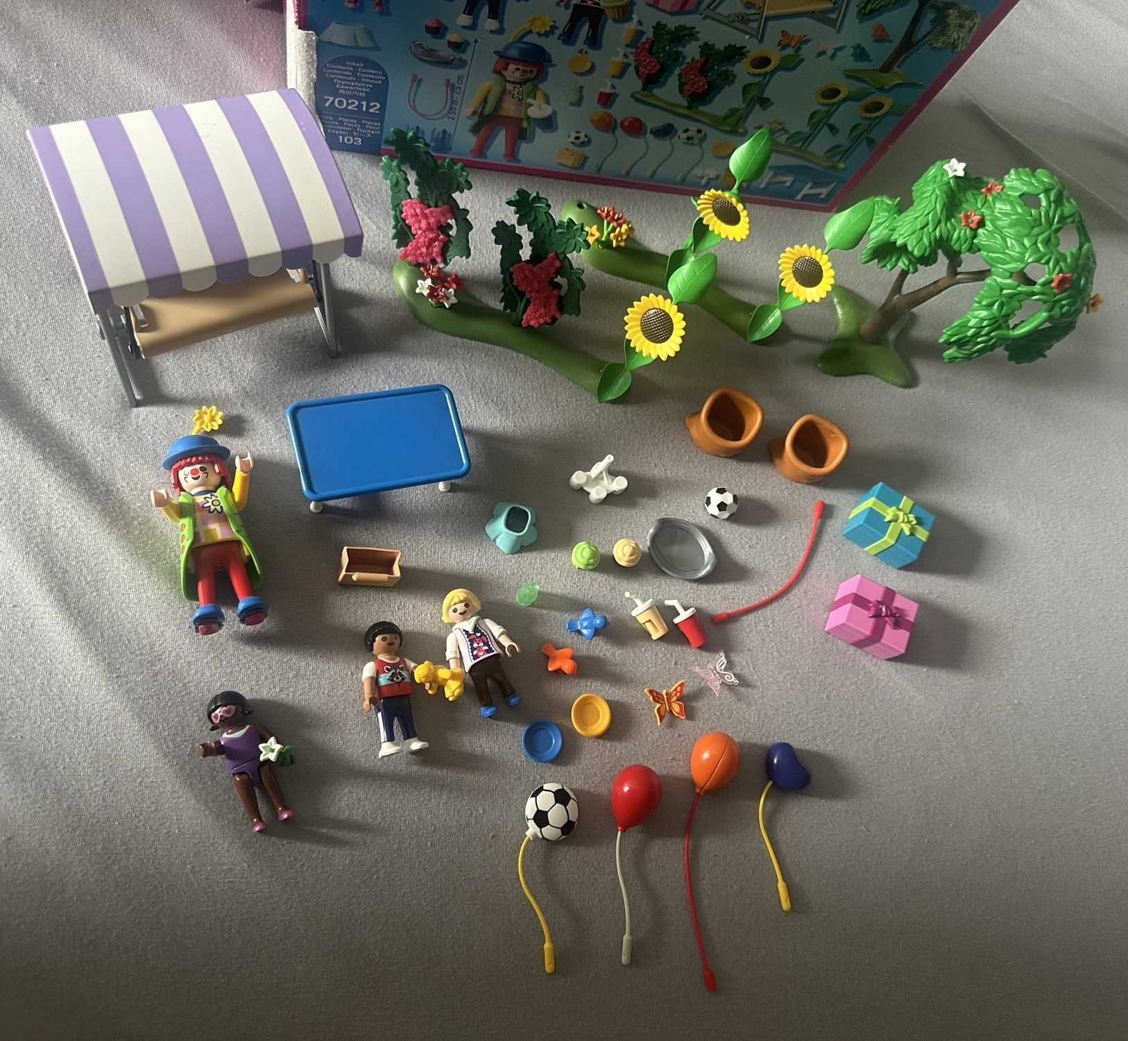 Playmobil - festa de aniversário com palhaço