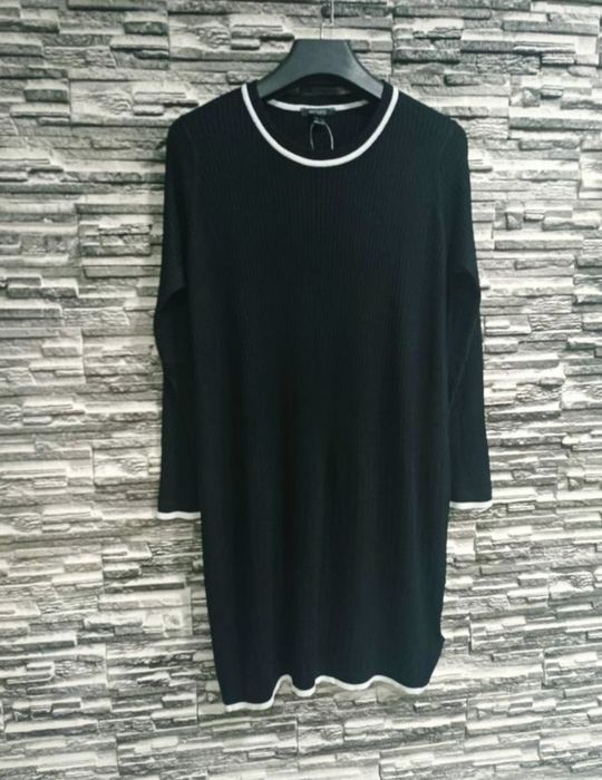 Женское чёрное платье ESMARA®, с вискозой размер S  L