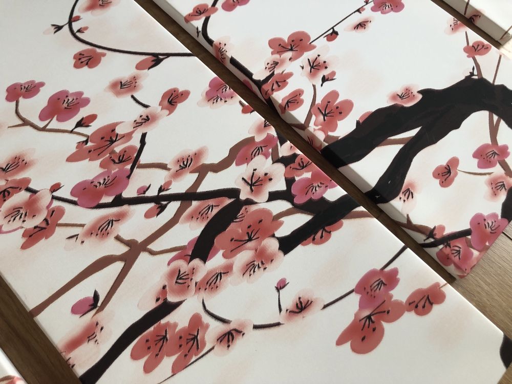 Painel decorativo - flor de cerejeira