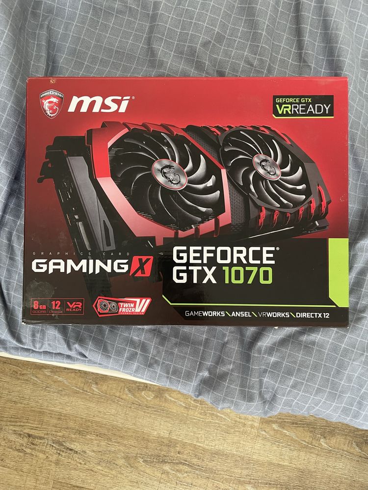 MSI GeForce GTX 1070 Gaming X 8Gb