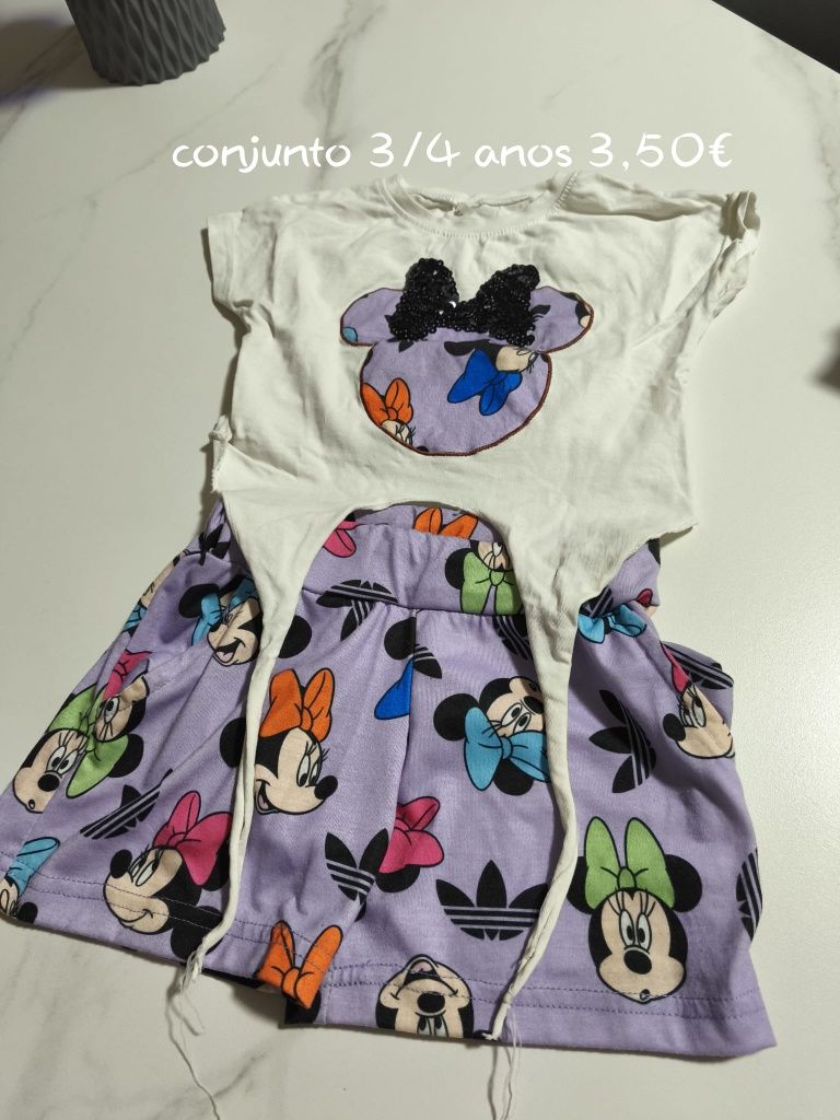 Roupas menina variadas
