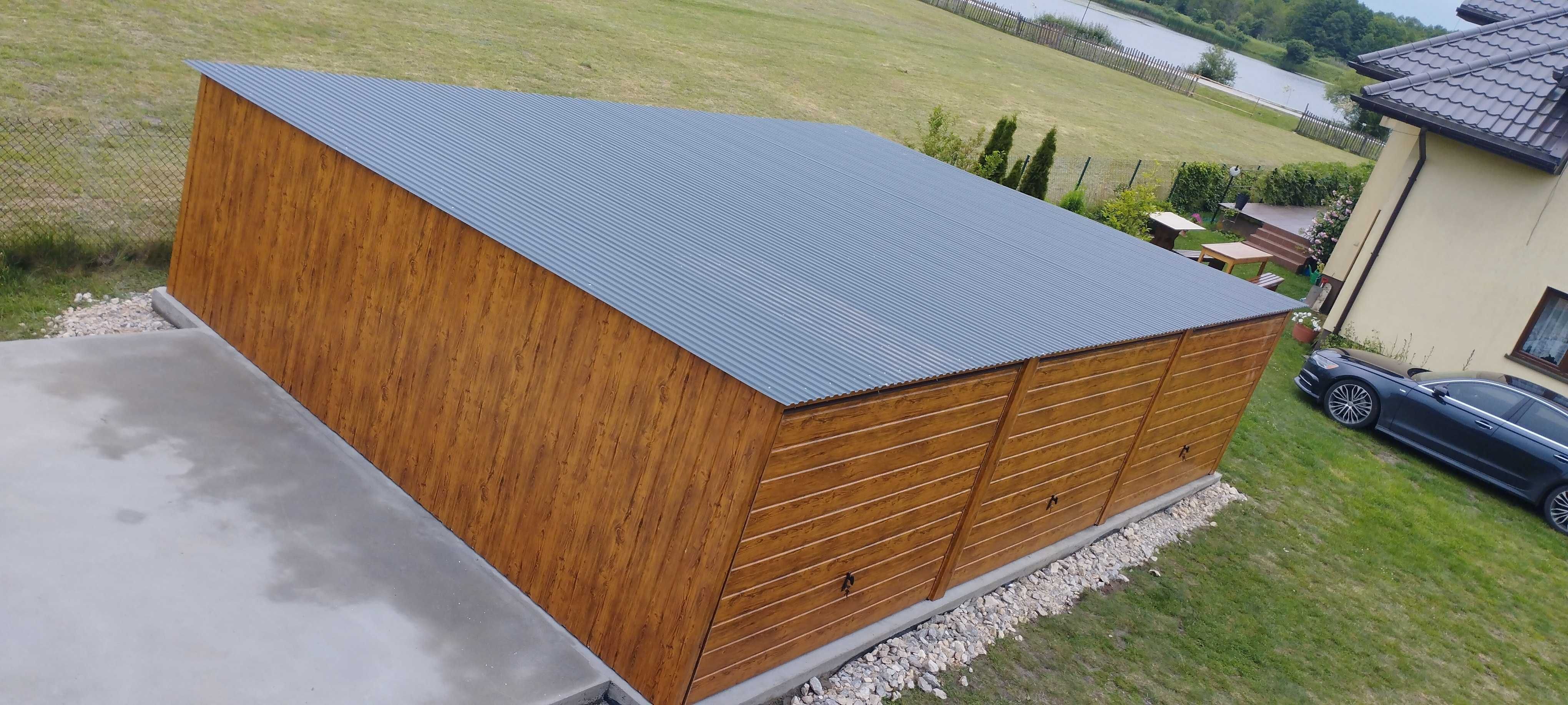 garaż blaszany 9x5 blaszak wiata 9x6 5x5 6x7 5x7 garaze PIASECZNO