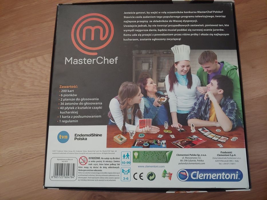 Gra MasterChef Clementoni