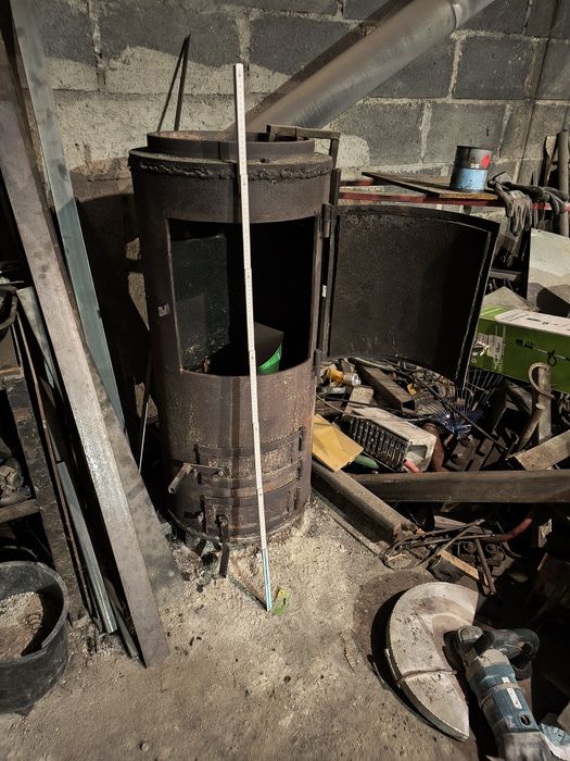 Piec do garazu typu koza