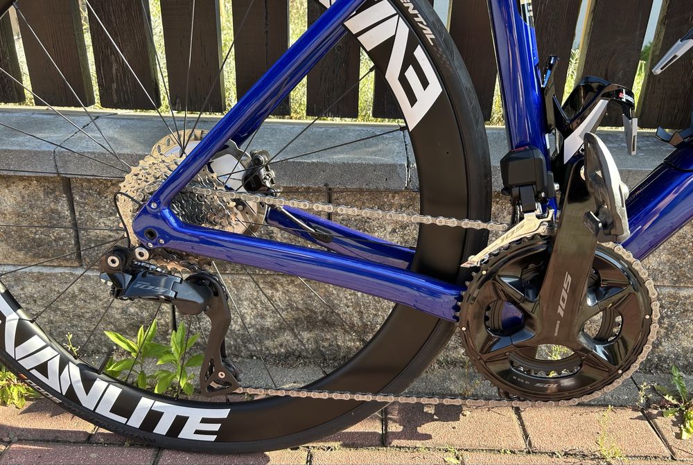 Rower szosowy Trek Domane SL6 gen4 Di2  koła Evanlite, na gwarancji