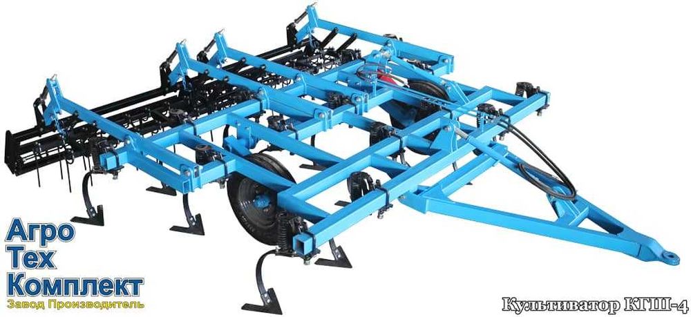 ТОП Культиватор КПС КГШ-4 4-х рядний з катками та пружинними боронами