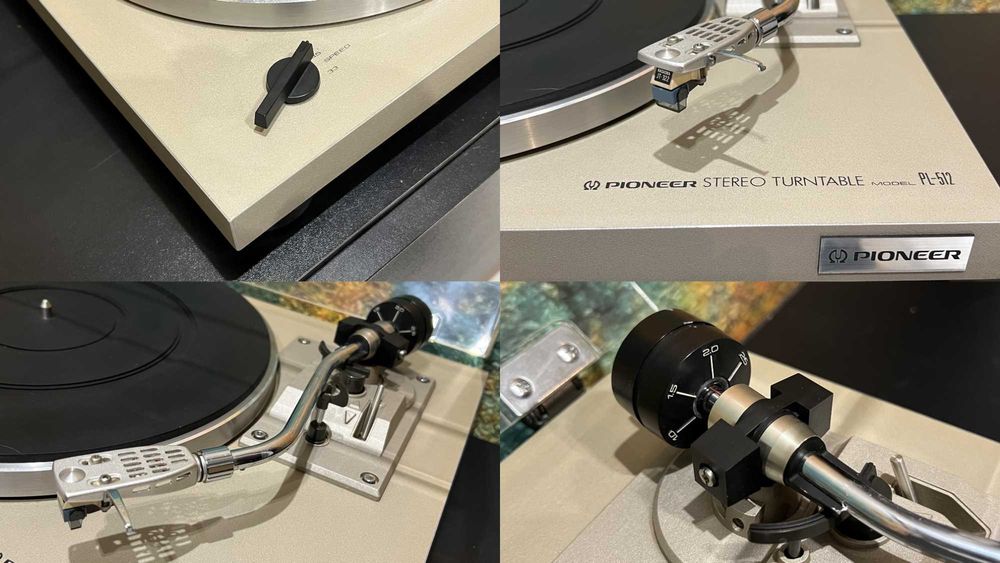 Pioneer PL-512/wszystko sprawne/NOWA WKŁADKA+IGŁA/serwis/VINTAGE