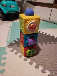 Kostki edukacyjne, kostki sensoryczne Fisher Price