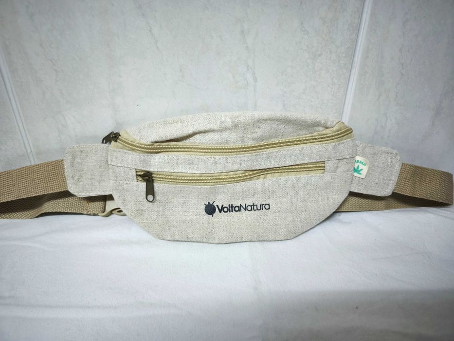 Bolsa cintura em tecido *nova*