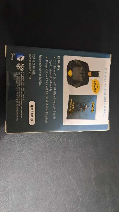 Batman - busto com VOZ + livrete ilustrado - novo selado [1.a edição]
