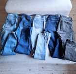 Jeansy 5 sztuk H&M dla dziewczynki na 152 cm