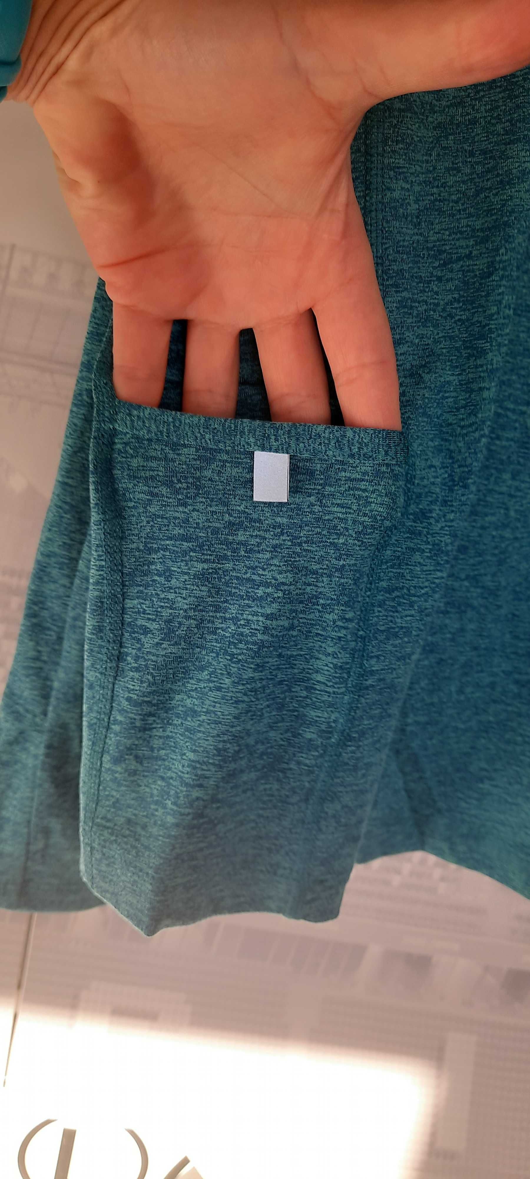 Nowa bluza do biegania Nike Element Half Zip Running Top W Niebieska M