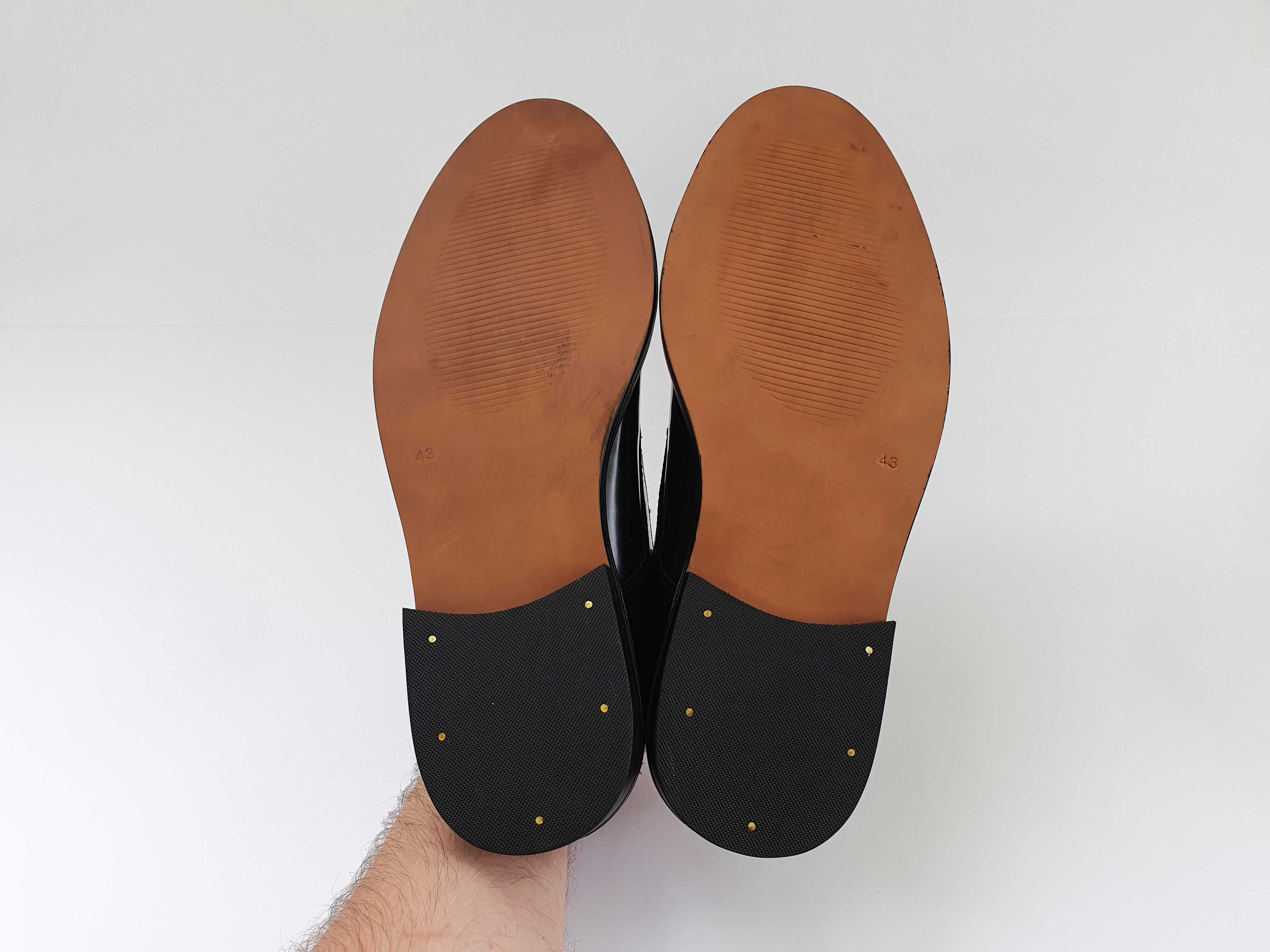 TOPMAN чорні чоловічі туфлі 43 28 см