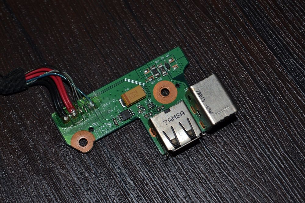 Плата USB, разъем питания HP Pavilion dv6500 разборка