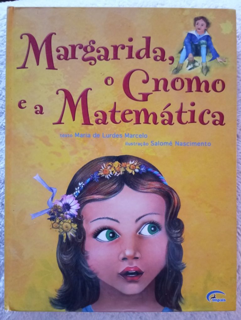 Livro 'Margarida, o gnomo e a matemática'