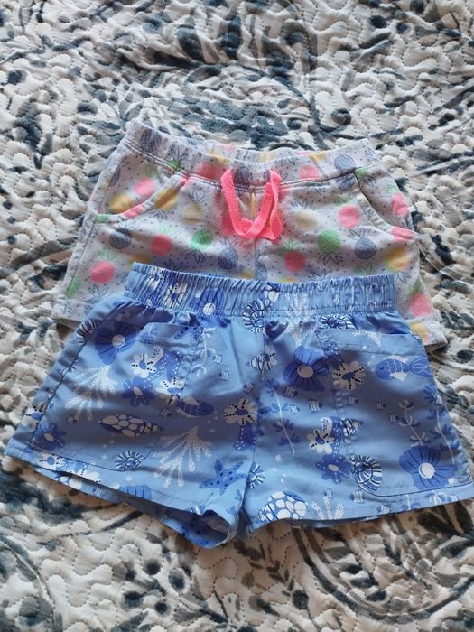 Krótkie spodenki dla dziewczynki r. 110