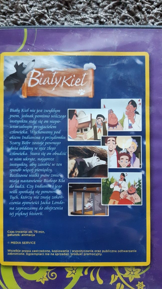DVD Biały Kieł bajka