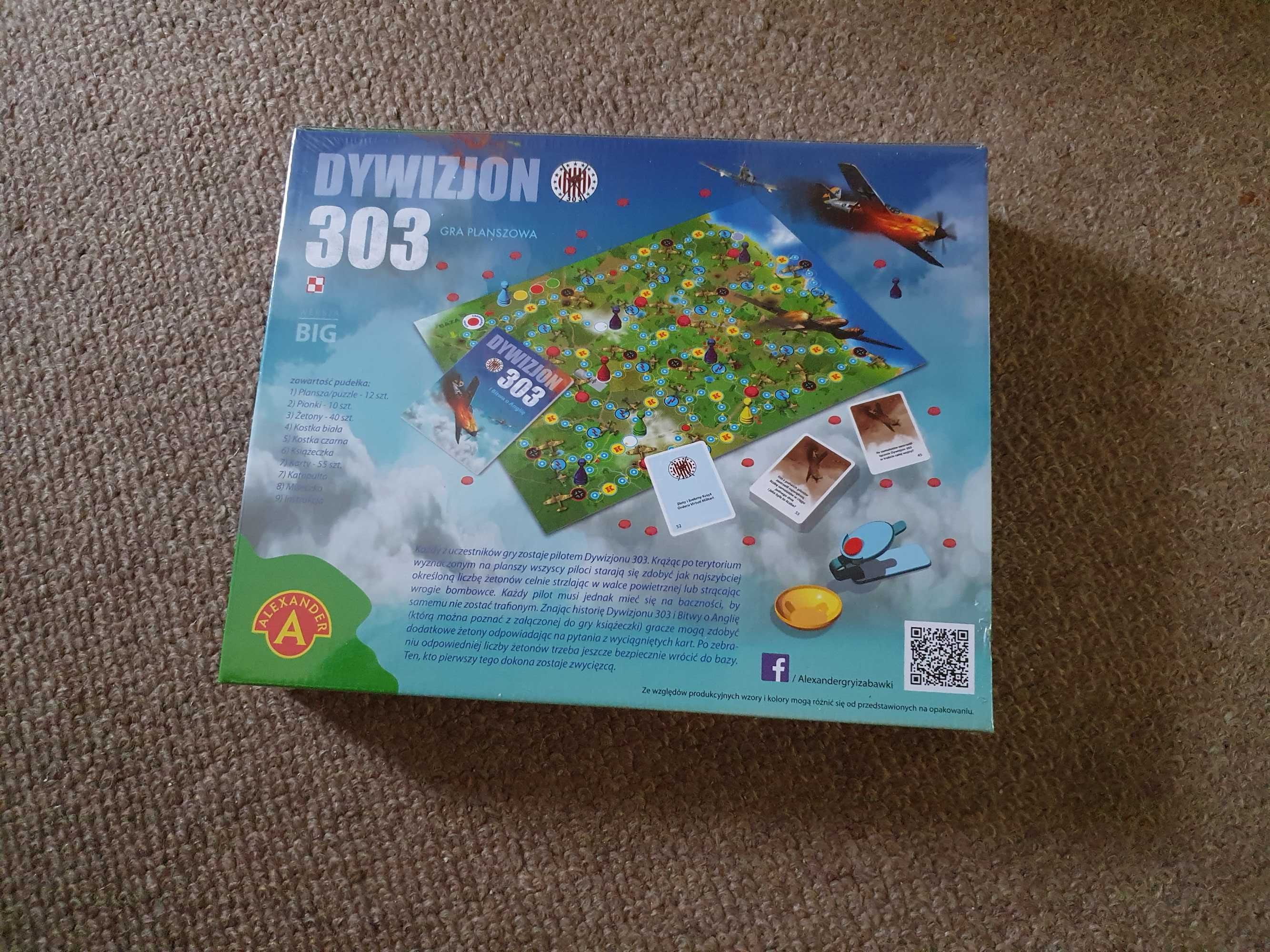 Gra planszowa "Dywizjon 303", nowa