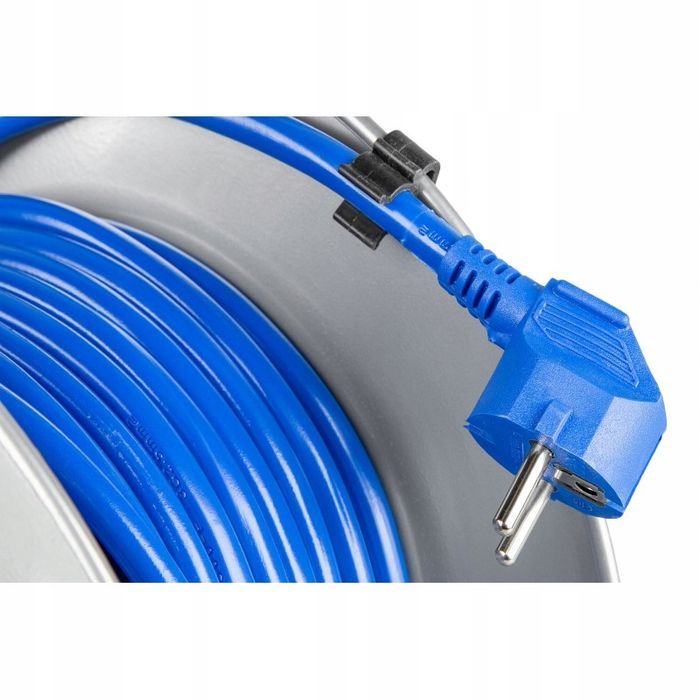 Przedłużacz Bębnowy Ogrodowy Lex 50M 4 Szt Gniazd