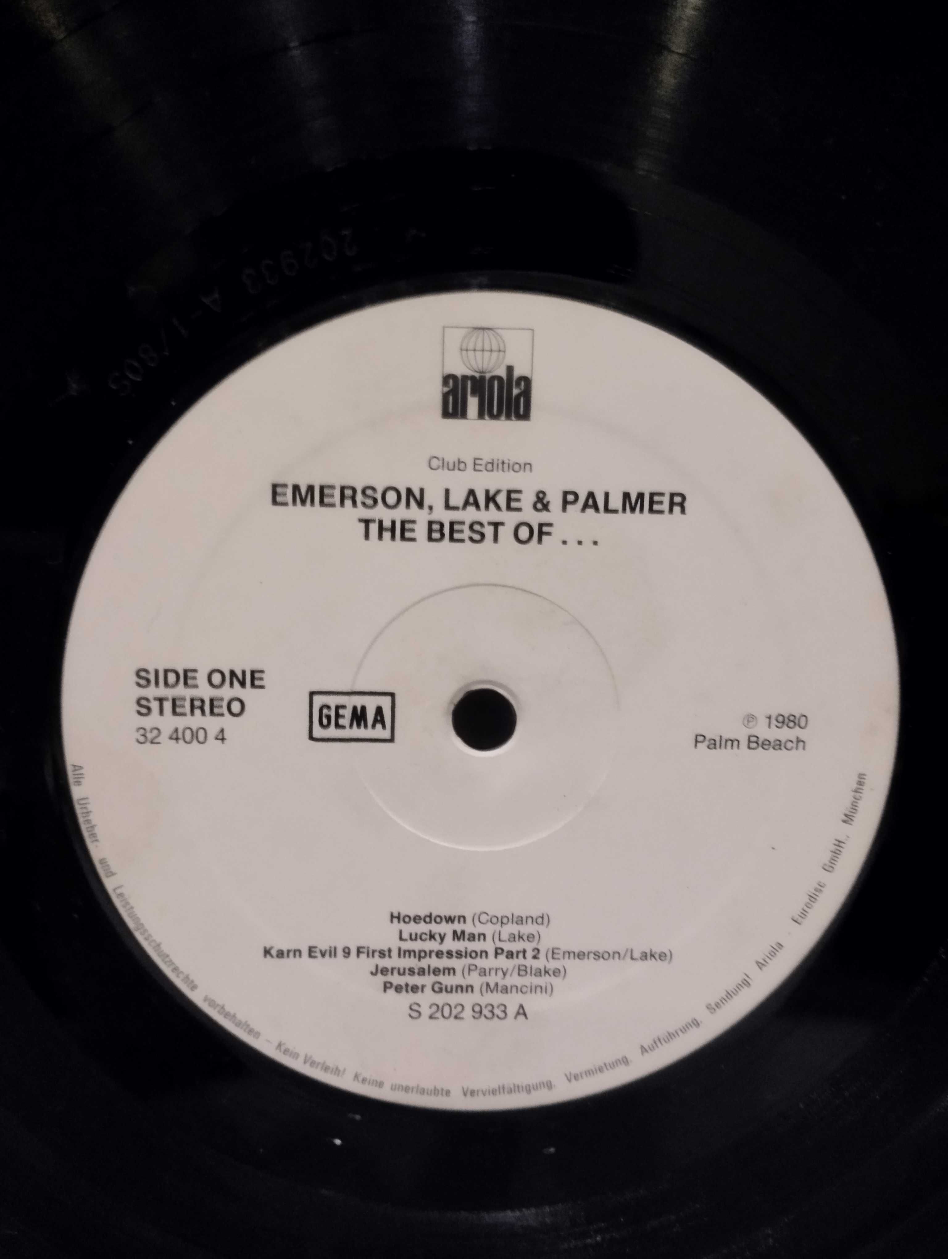 Emerson, Lake & Palmer  The Best Of Emerson Lake & Palmer