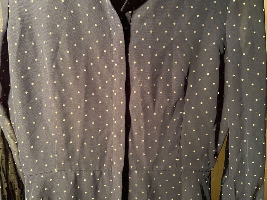 Sukienka w groszki Massimo dutti