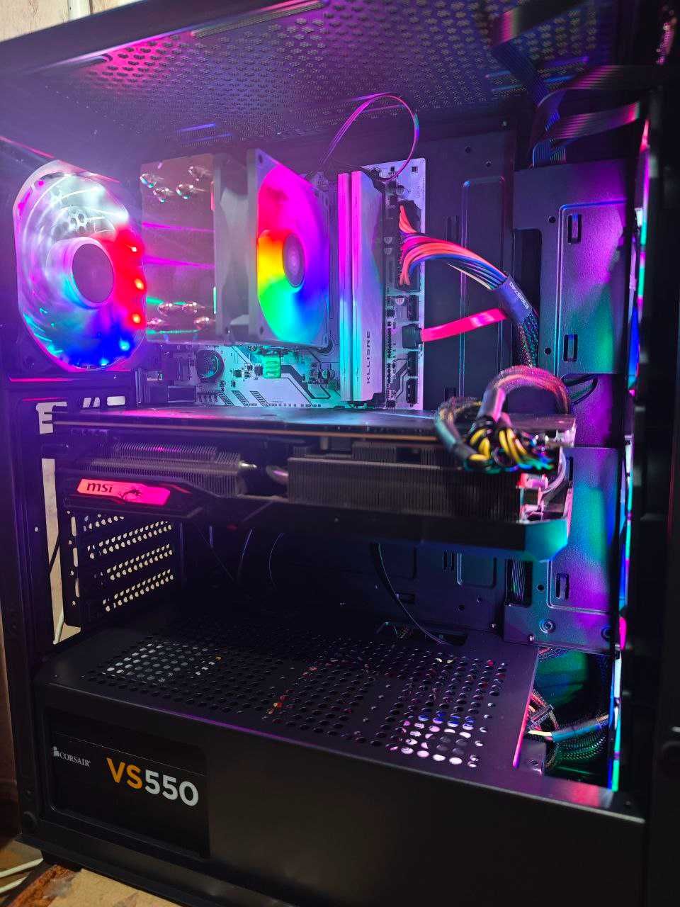 Ігровий ПК 6 ядер:Ryzen 5 5500/32Gb DDR4/RX 5700XT/SSD M2 512 + HDD500