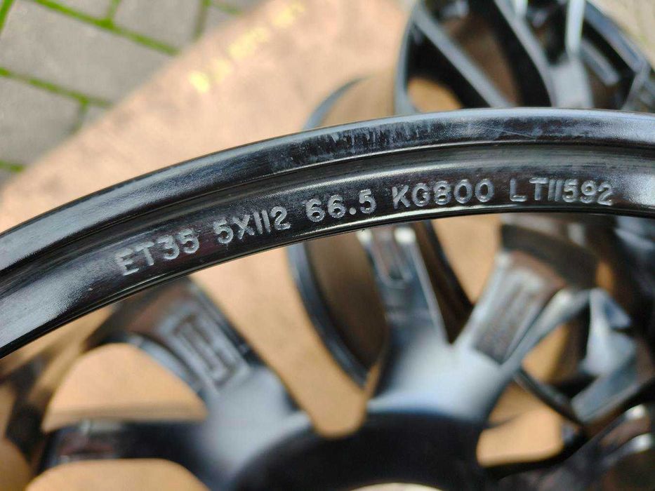 5x112 Alufelgi R20 AUDI A7 C8 A6 C8 C7 A5 A8 Q3 Q5 A4 ET35 8.5j TPMS