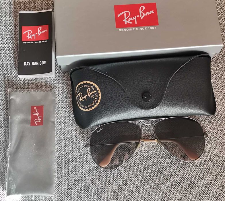 Óculos Ray Ban Aviator originais Novos
