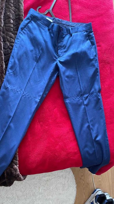 Conjunto Fato Azul- praticamente novo!