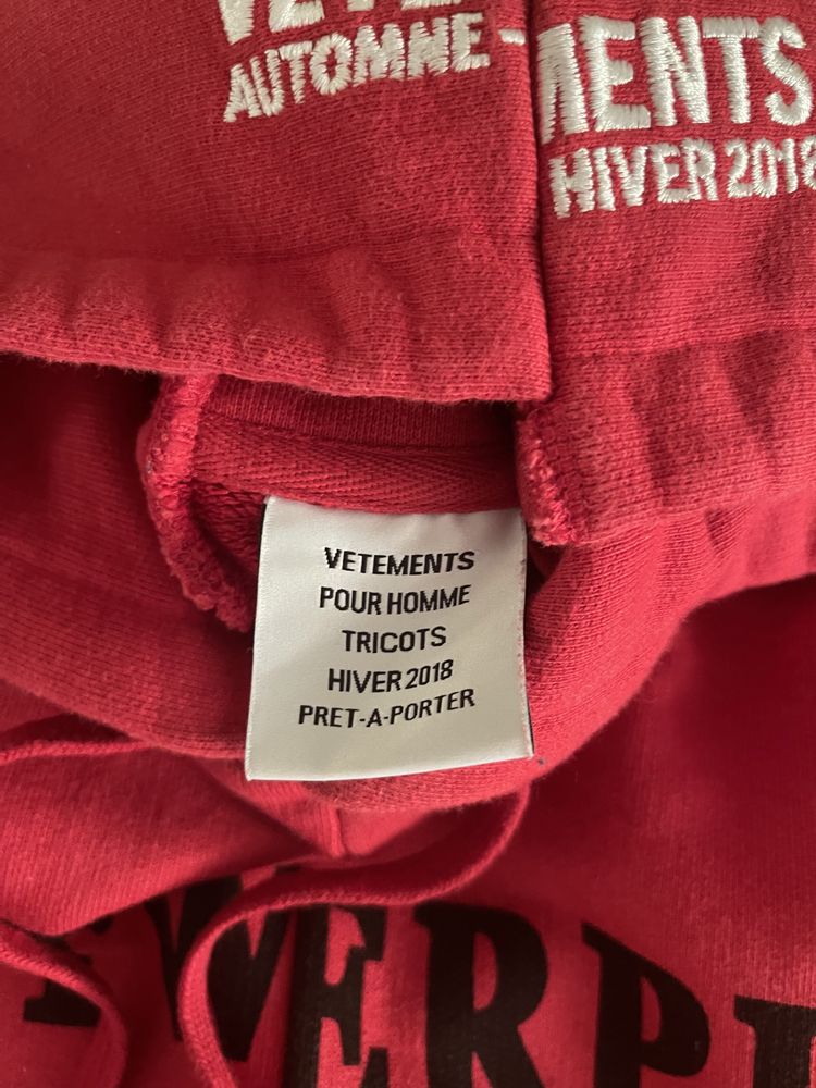 Худі Vetements