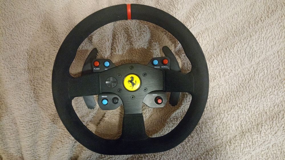 Thrustmaster T300 ferrari alcantara edition + stojak